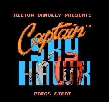 Captain Skyhawk (USA) (Rev 1) screen shot title